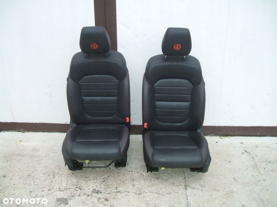 MG ZS FOTELE FOTEL lewy prawy przód przedni skóra - 2