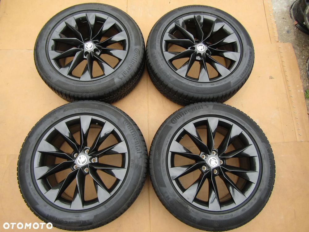 4 x Felgi Aluminiowe Koła 19 Skoda Enyaq Kodiaq VW Tiguan 8 j 5x112 ET 45 piasta 57,1 mm 5LA601025AP + Opony 235/55 19 Zimowe Continental - 3