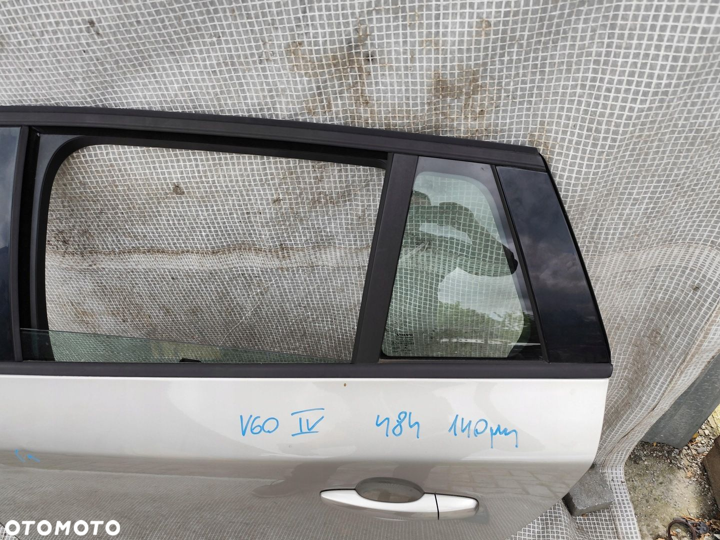 VOLVO V60 I 10-18 DRZWI LEWE TYLNE TYŁ KOMPLETNE W KOLOR 484 - 8