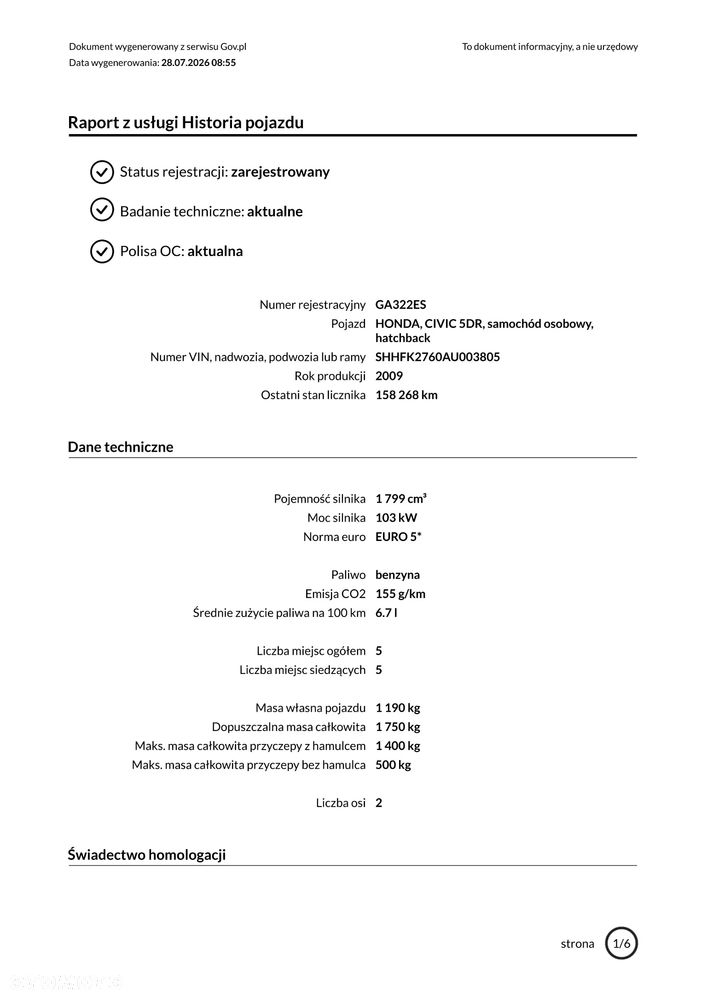 Honda Civic 1.8 Comfort - 14