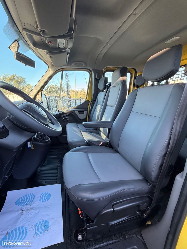 Renault MASTER T35 2.3 DCI L3 CABINE DUPLA 7 LUGARES E CAIXA - 9