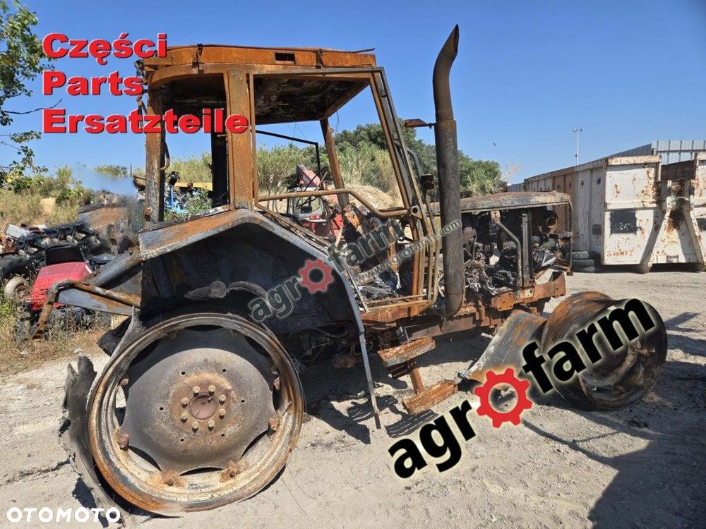 Massey Ferguson 6180 części, skrzynia biegów, oś - 4