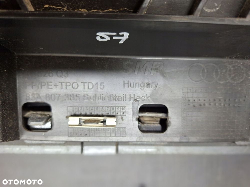 ZDERZAK DYFUZOR SPOJLER AUDI Q3 83A 2020-2024 S-LINE ORYGINAŁ OE ASO - 11