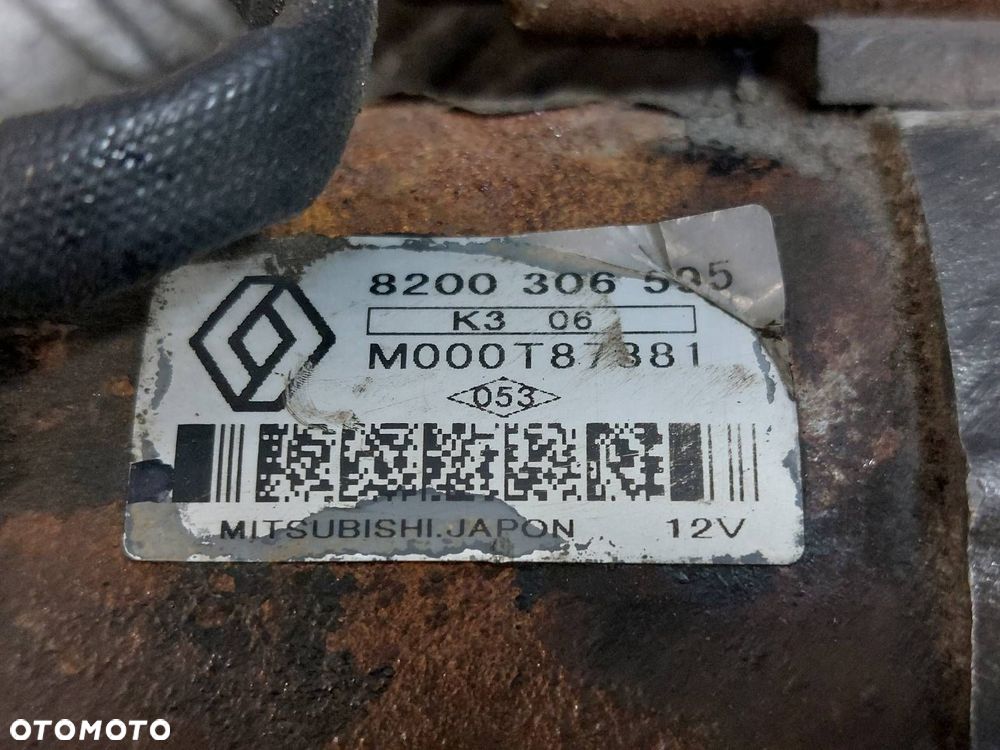 ROZRUSZNIK RENAULT MEGANE II 1.5 DCI 8200306595 - 2