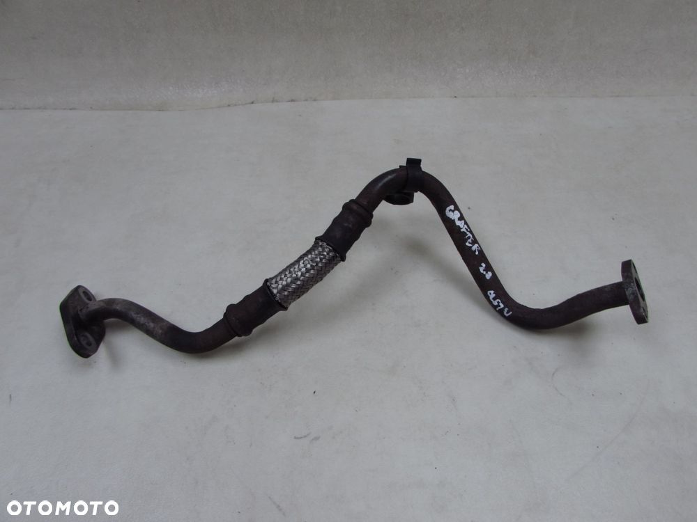 VW CRAFTER 2.5 TDI LIFT 09-11 RURKA PRZEWOD OLEJU TURBO SPLYW 076145735B - 1