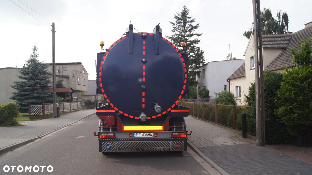 naczepa asenizacyjna ze zbiornikiem cysterna beczka zabudowa asenizacyjna - 3