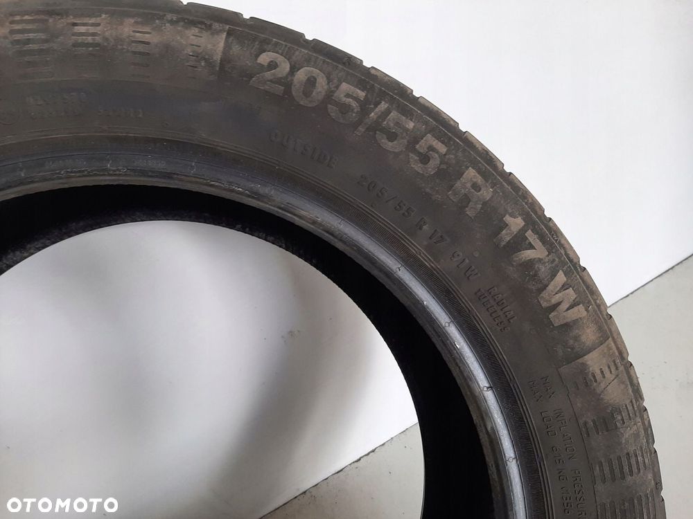 OPONY LETNIE CONTINENTAL CONTI ECO CONTACT 5 205/55R17 91W DOT 2017 5MM - 6