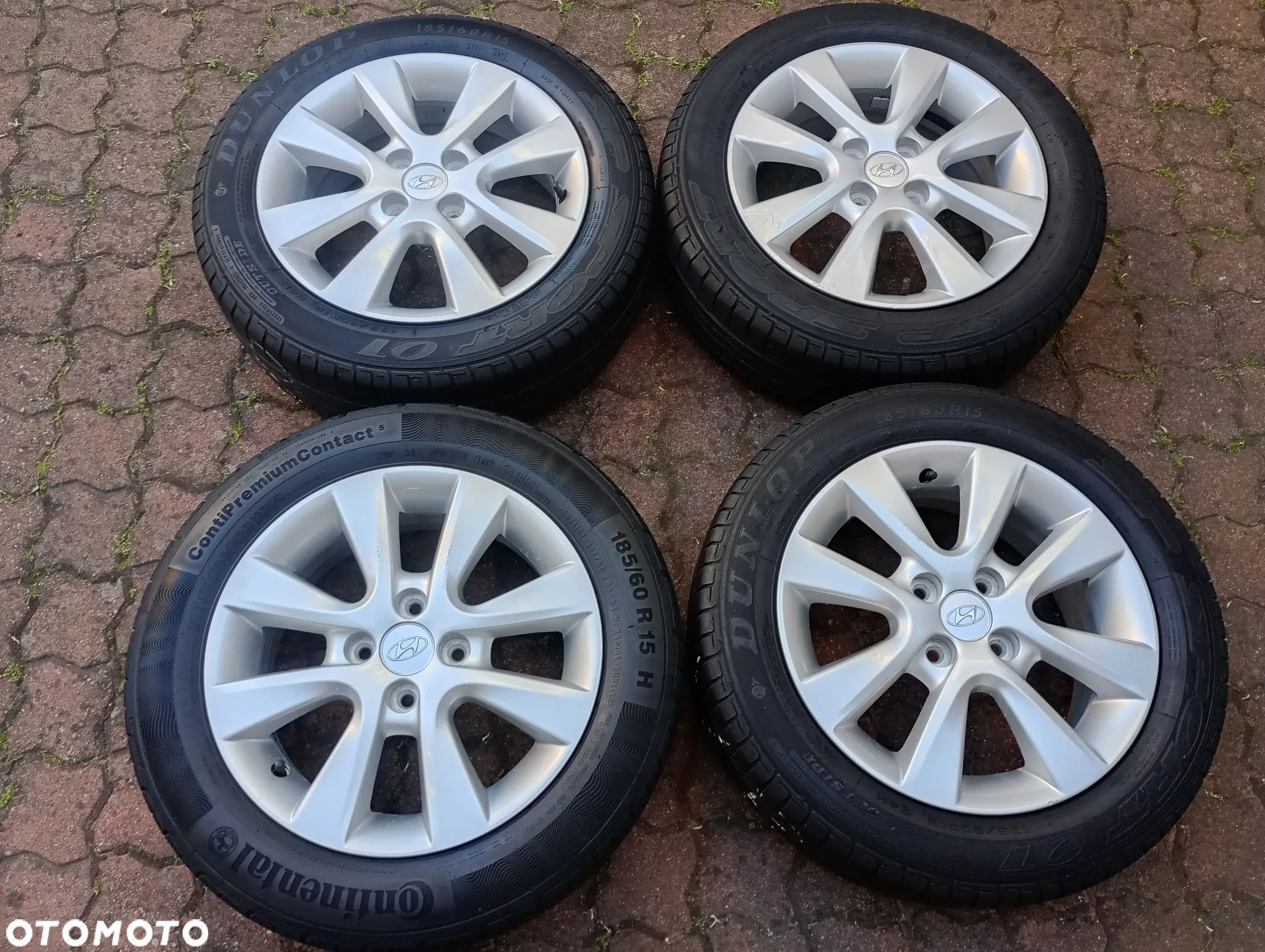 Alufelgi Hyundai I20  śruby 4 x 100  185/60/15 - 1