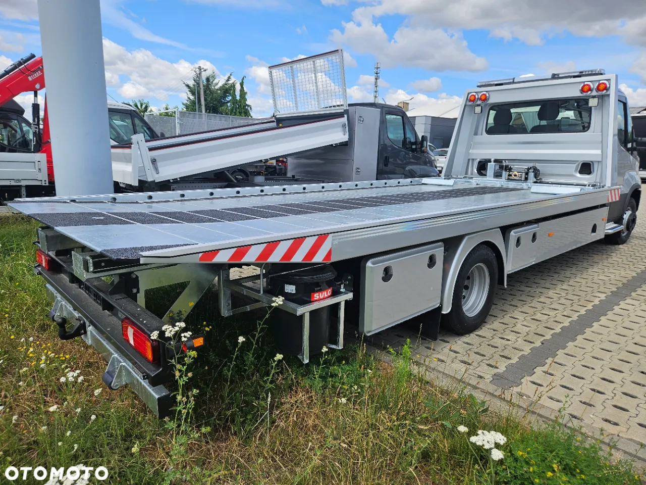 Iveco 72c 70c18P hydrauliczny najazd 6,2m. Autopomoc. Laweta - 5