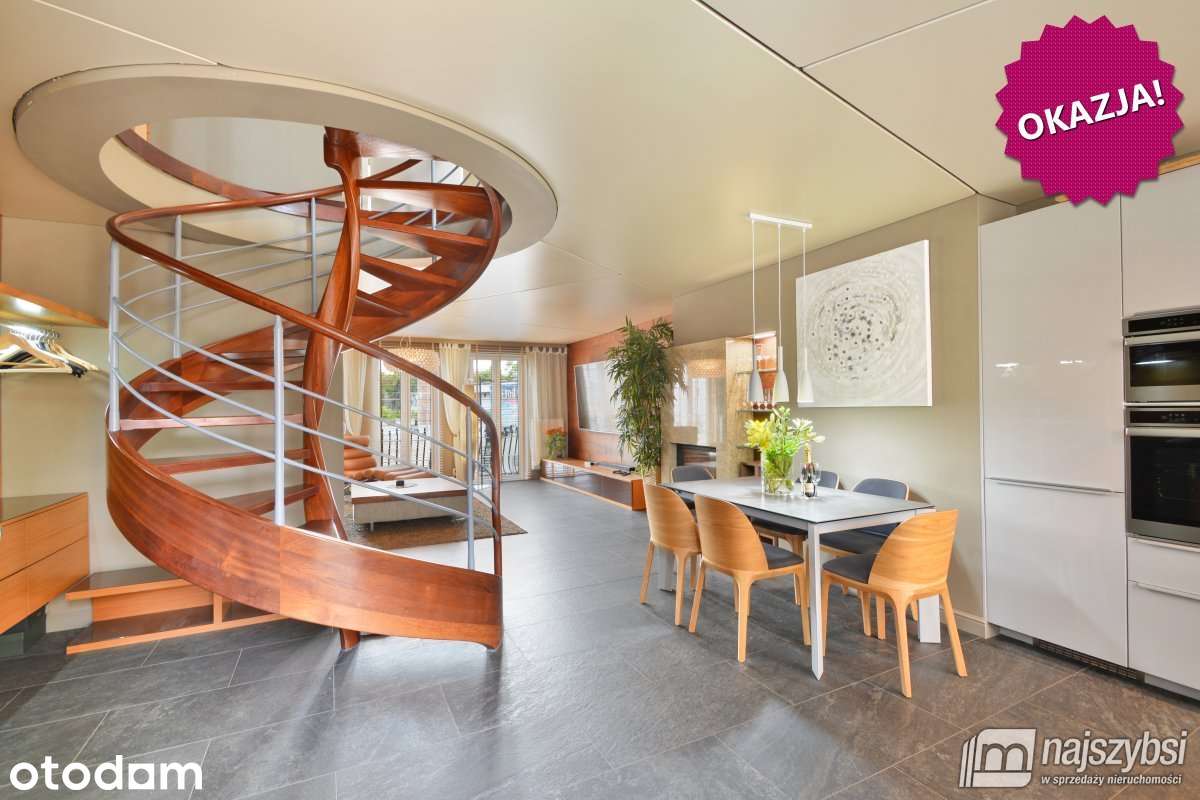 Mileno-Apartament 3poziomy z garażem 200m od morza