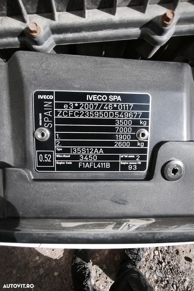 Iveco DAILY 35-130 / BASCULATOR SPATE / DUBLU / MANUAL / IMPORTAT - 37