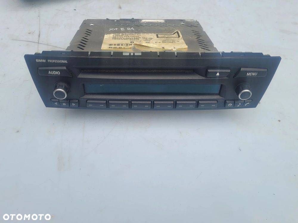 RADIOODTWARZACZ PROFESSIONAL CD BMW E81 E82 E88 E89 X1 E84 9263468 - 1
