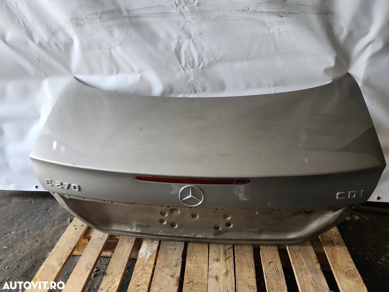 Capota Spate Portbagaj Mercedes E Class W211 An 2004-2005-2006-2007-2008-2009 Originala Aliminiu - - 3