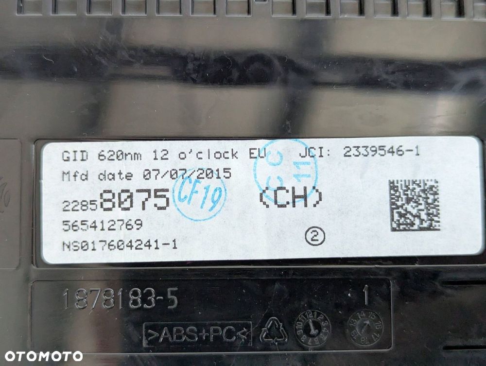 Opel Zafira C 2011-2015 radio panel wyświetlacz - 13