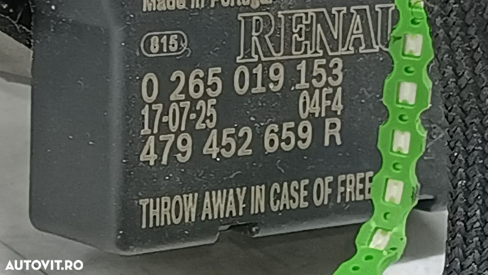 Spira spirala  volan 0265019153 Renault Clio 4 [2012 - 2020] - 2