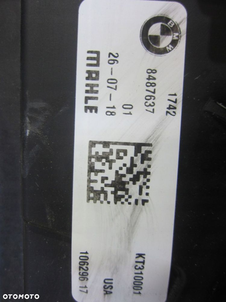 BMW X3 G01 G02 3.0 2.0 B46 CHŁODNICE KOMPLET CHŁODNIC WENTYLATOR 9797807 - 12
