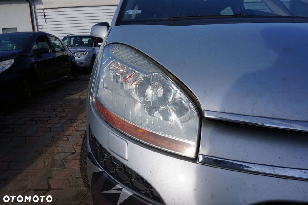 MASKA ZDERZAK BŁOTNIKI LAMPY C4 PICASSO I EZRC  CITROEN 2006-2010 SREBRNY PRZÓD KOMPLETNY - 9