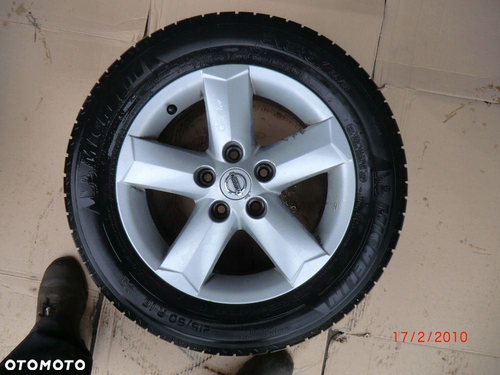 NISSAN QASHQAI KOŁA ALUMINIOWE LETNIE 16 5X114.3 Z OPONAMI 215/60R16 - 9