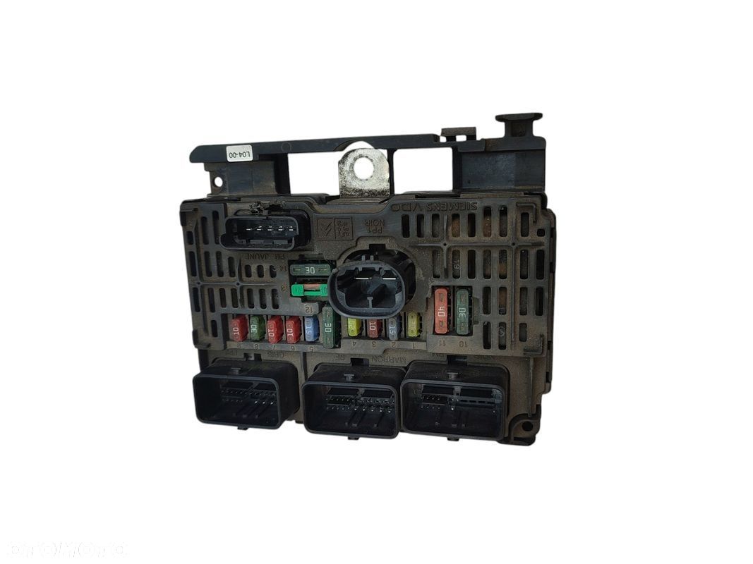 MODUŁ SKRZYNKA BEZPIECZNIKÓW BSM L04 CITROEN C4 I 9656086380 S118983004J - 1