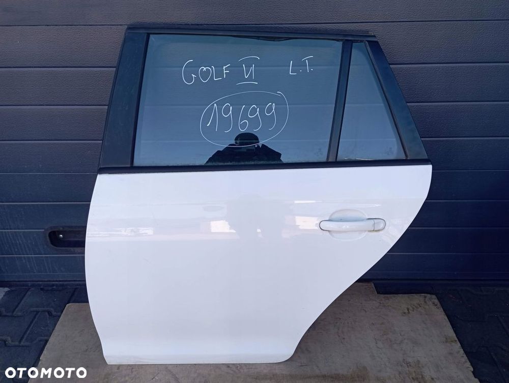 VW GOLF VI 6 DRZWI LEWE TYŁ TYLNE EUROPA KOMPLETNE - 1