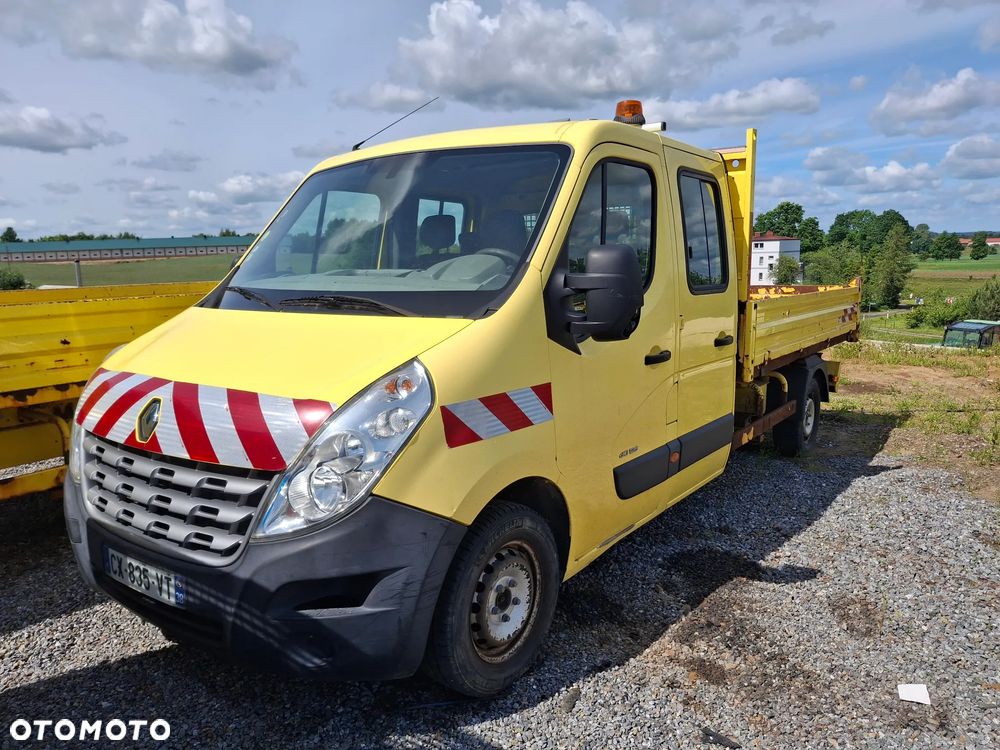 Renault Master Wywrotka Doka Dubel Klima Hak 2013 Rok DMC 3500 kg 7 Miejsc - 1