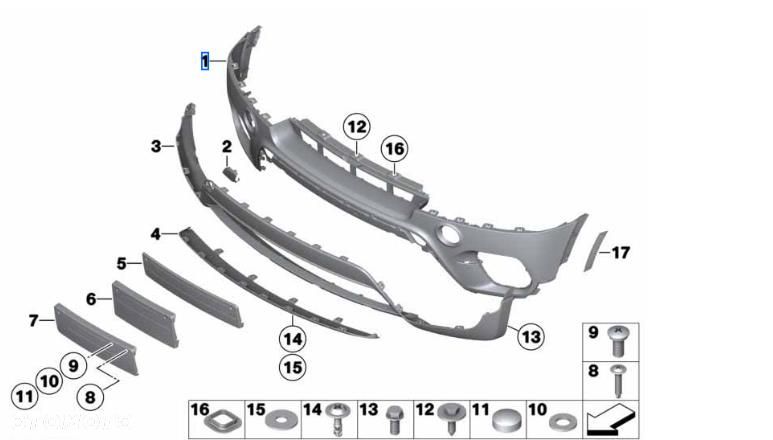 Części BMW X5 E70 LCI 2008-2013 nowe, nieużywane - 37