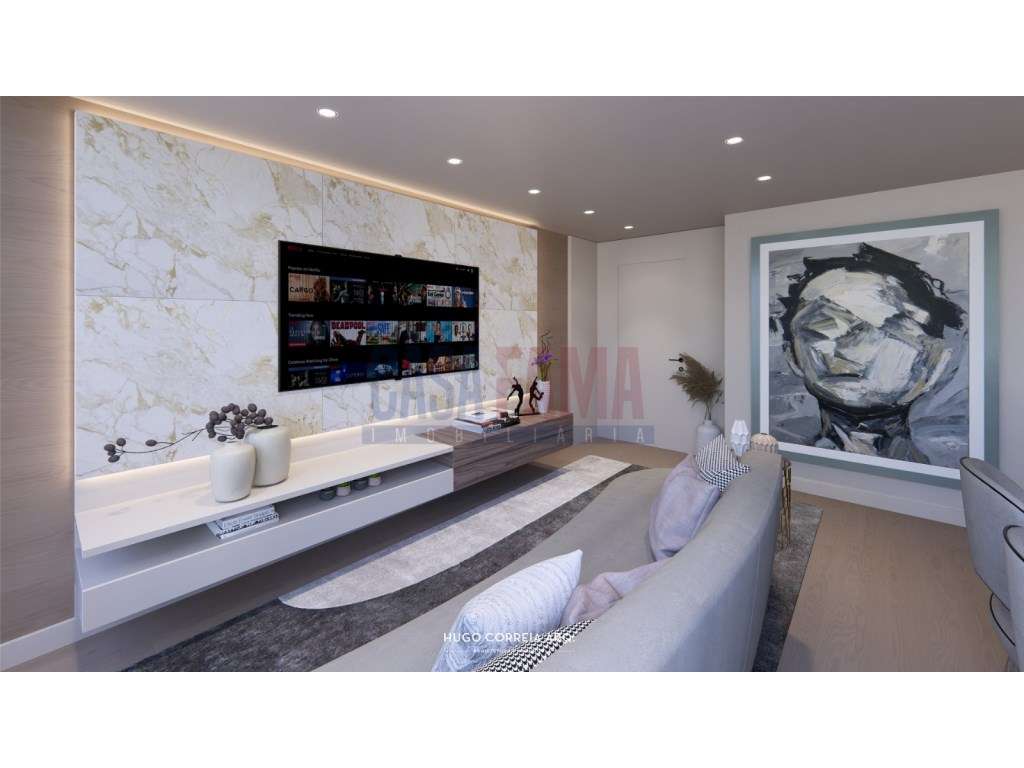 Apartamento T1 com Terraço no Centro de Famalicão - Grande imagem: 2/11