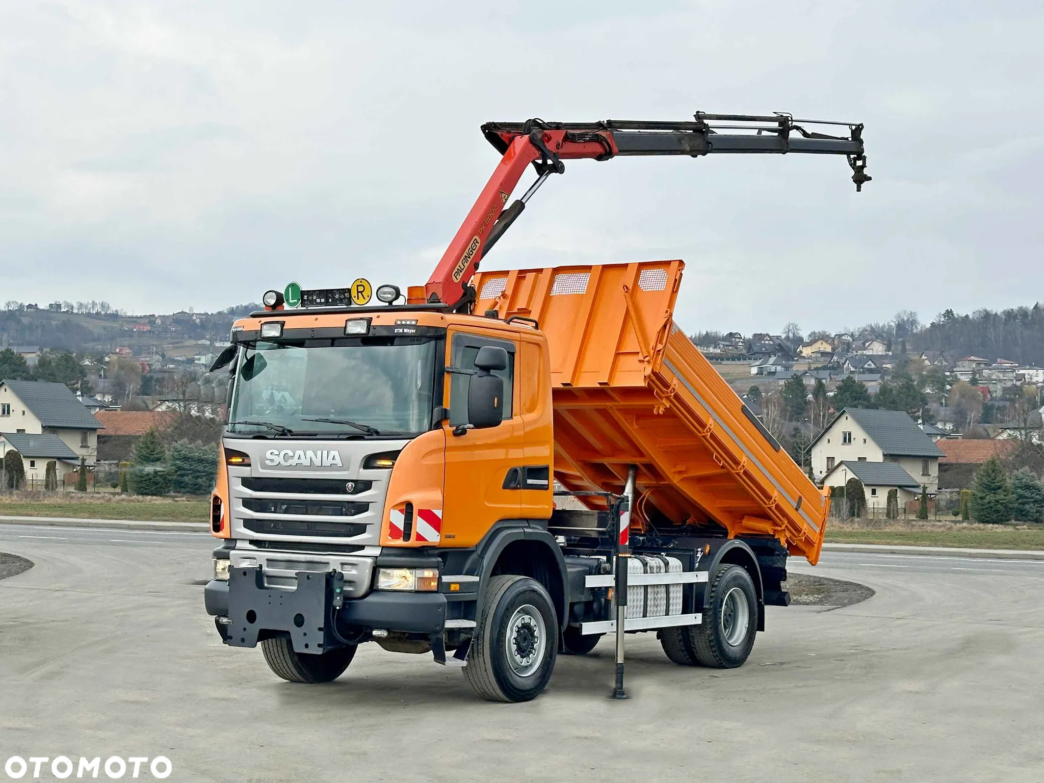 Scania G 360 * WYWROTKA 4,10 m + PK 11002 B + PILOT * 4x4 - 2