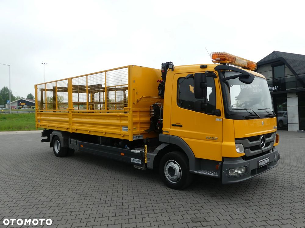 Mercedes-Benz ATEGO 1222 / WYWROTKA 3-STRONNA + HDS SKŁADANY W Z / - 14