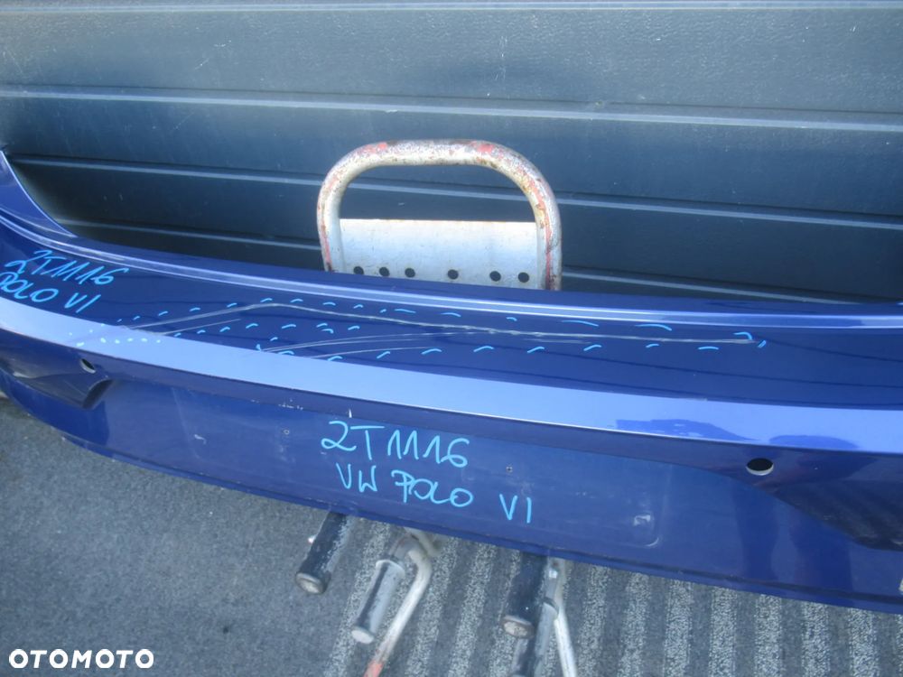 ZDERZAK TYLNY TYŁ VW POLO VI 6 HB 2G6 PDC 2017-2021 - 5