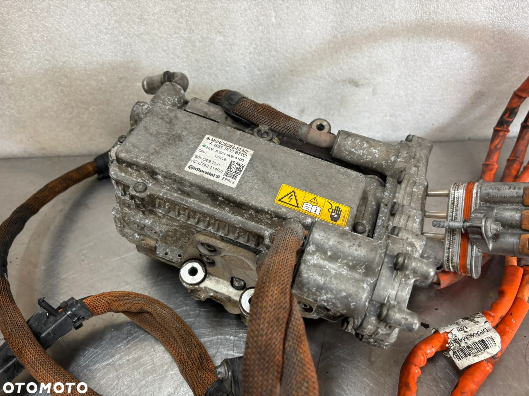 MODUL STEROWNIK NAPEDU INWERTER MERCEDES W212 FL LIFT 2.2 CDI HYBRYDA - 2