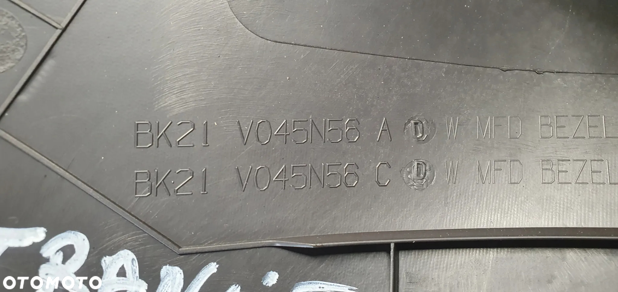 Osłona zaślepka deski konsoli Ford Transit Custom MK8 BK21-V045N56-AD BK21-V045N56-CD - 7