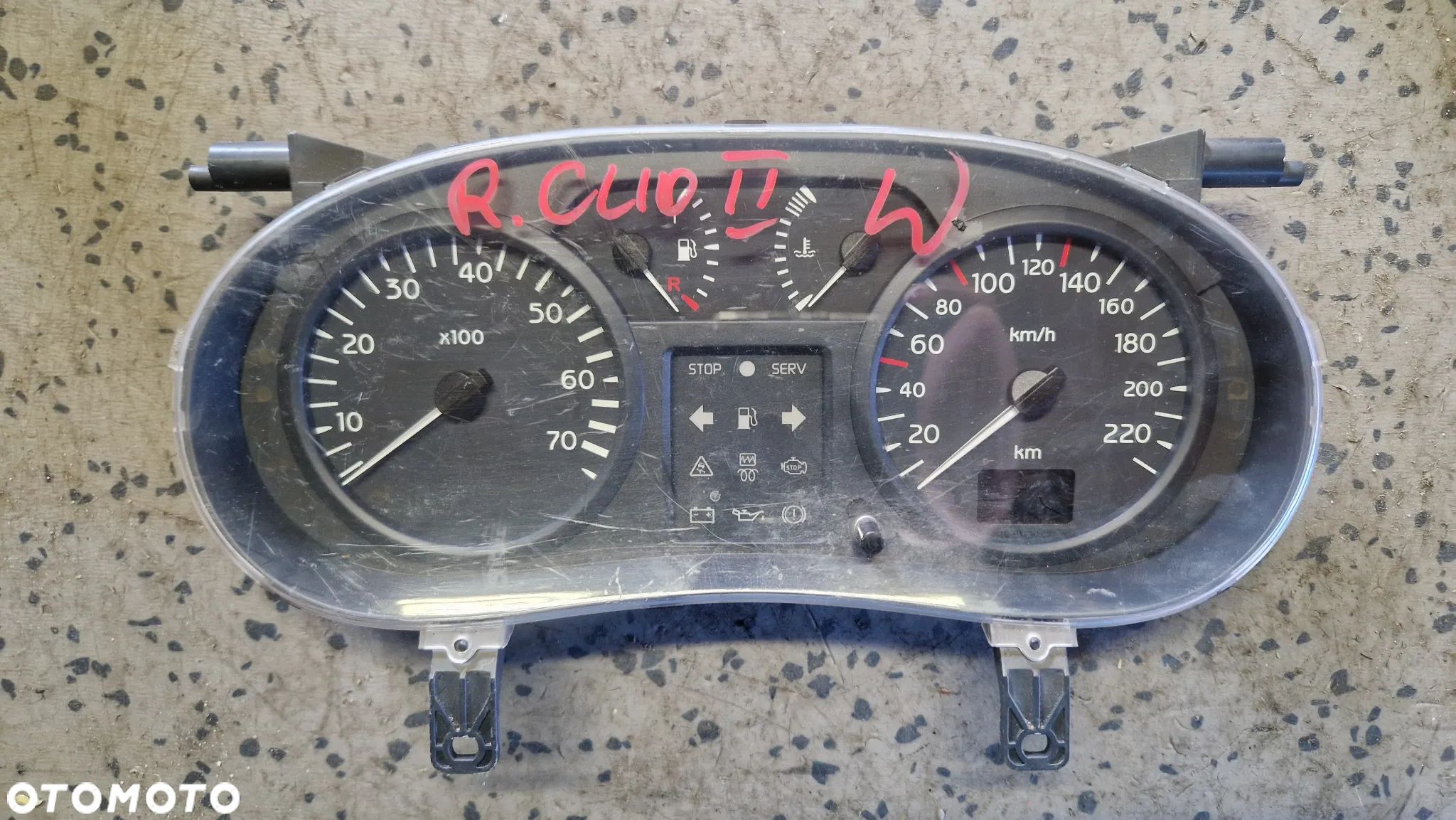 RENAULT CLIO II 1.2 16V LICZNIK P8200059763 - 1
