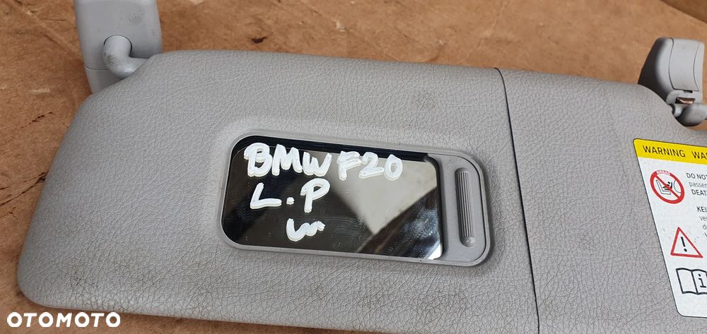 Słonecznik osłona przeciwsłoneczna lewa BMW X5 E70 7319147 - 6