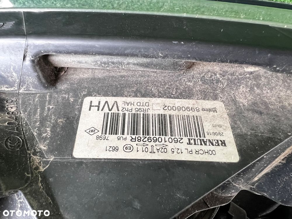 Renault Scenic III lift lampa prawa. 12-15 - 3