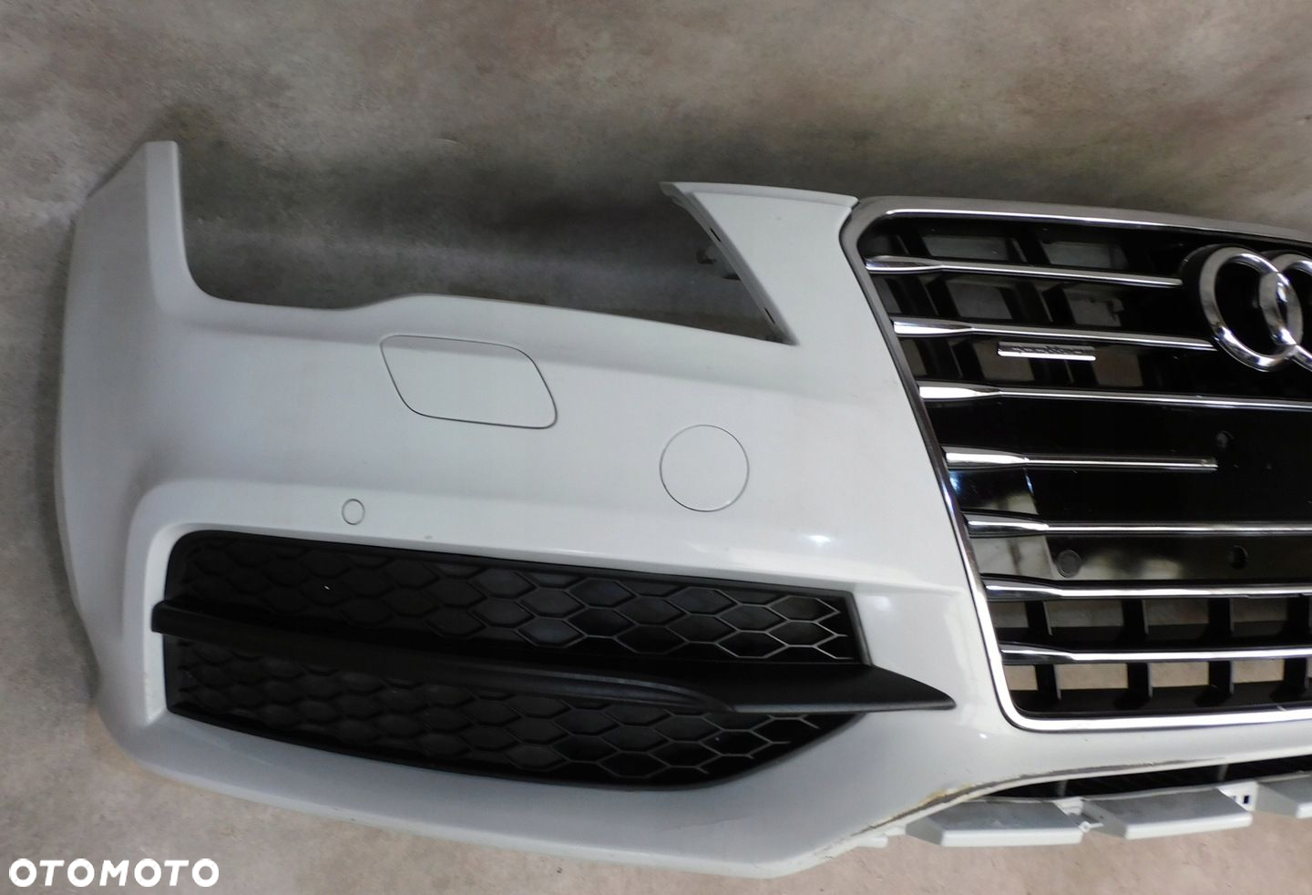 AUDI A7 C7 4G8 S LINE ZDERZAK PRZÓD PRZEDNI KOMPLETNY PRZED LIFT - 9