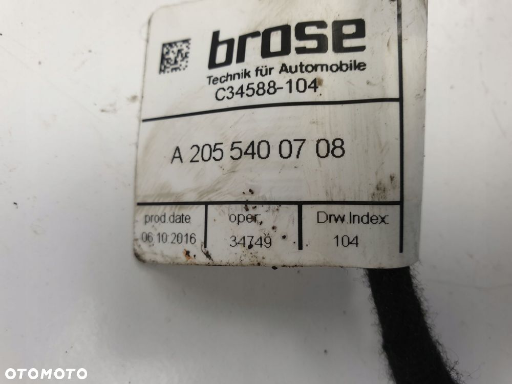 Mercedes A205 W205 ZAMEK PRZEDNICH DRZWI prawy - 4