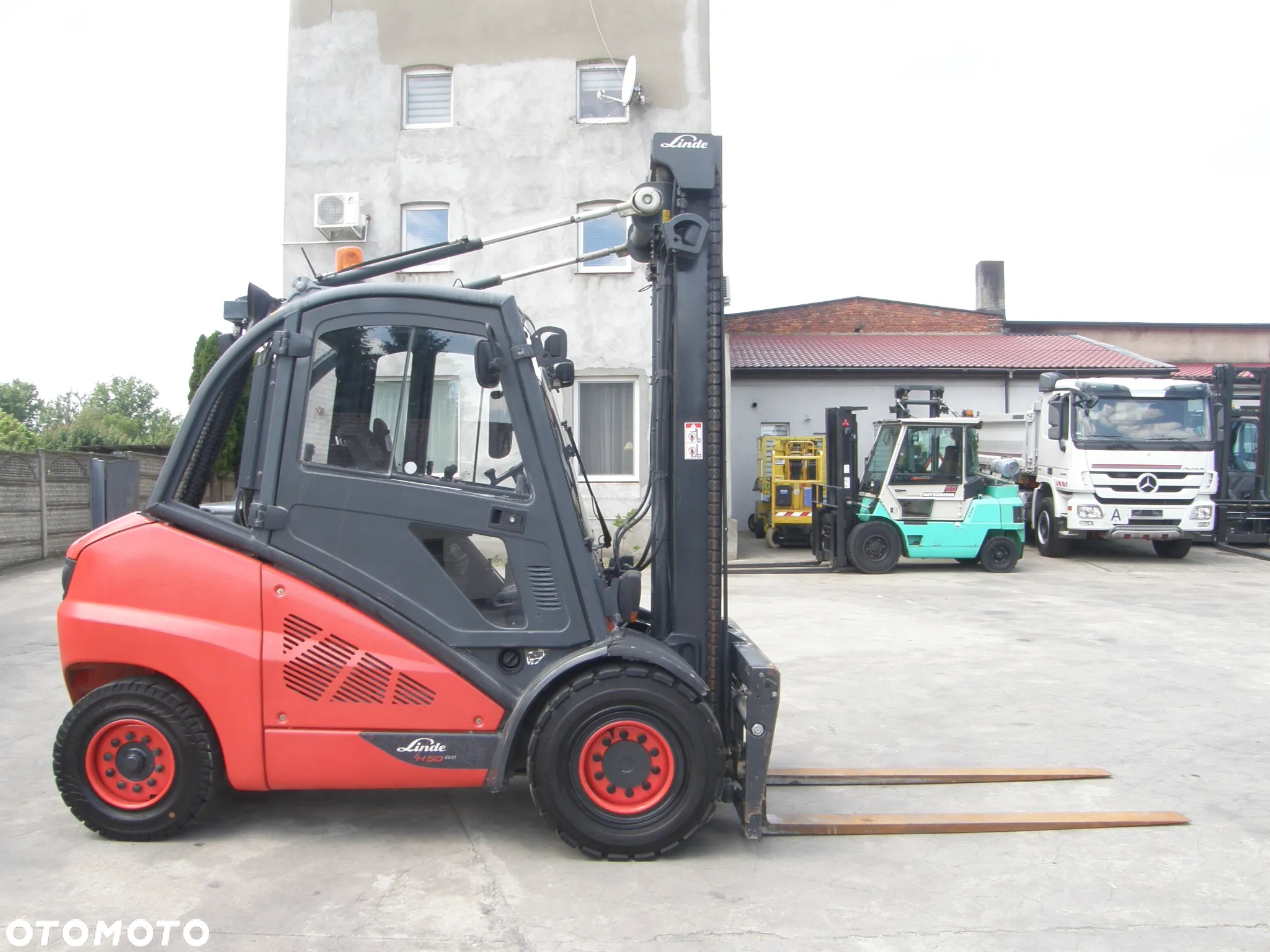 Linde H50D-02 2015rok kabina pozycjoner przesuw - 13