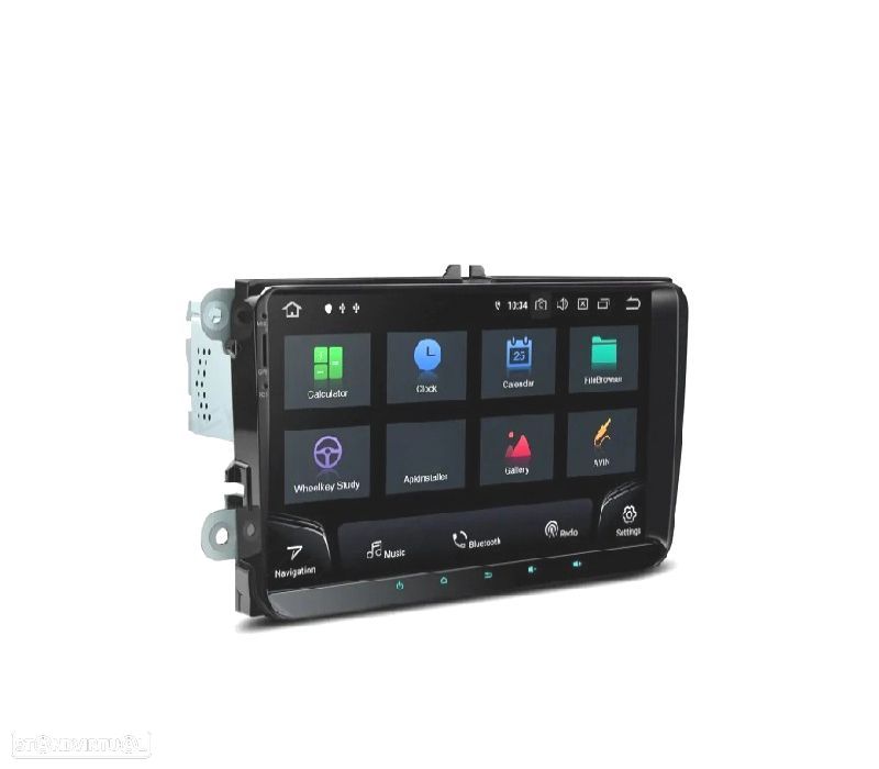 AUTO RÁDIO GPS ANDROID 13 VOLKSWAGEN VW PARA SEAT SKODA - 3