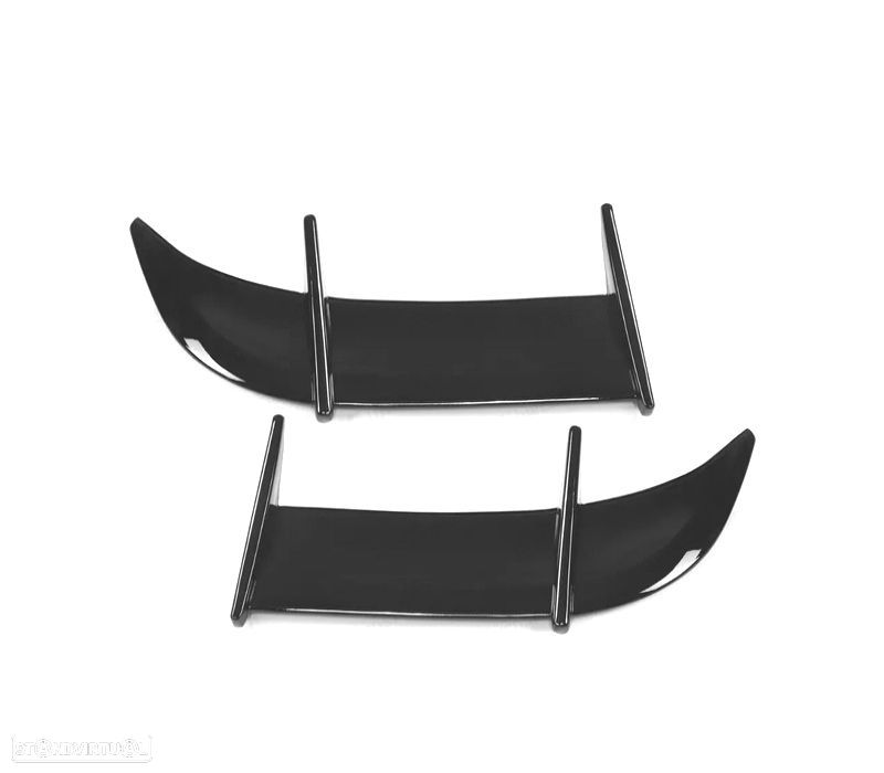 AILERON SPOILER VOLKSWAGEN VW GOLF 8 20- LOOK AK PRETO BRILHANTE - 3