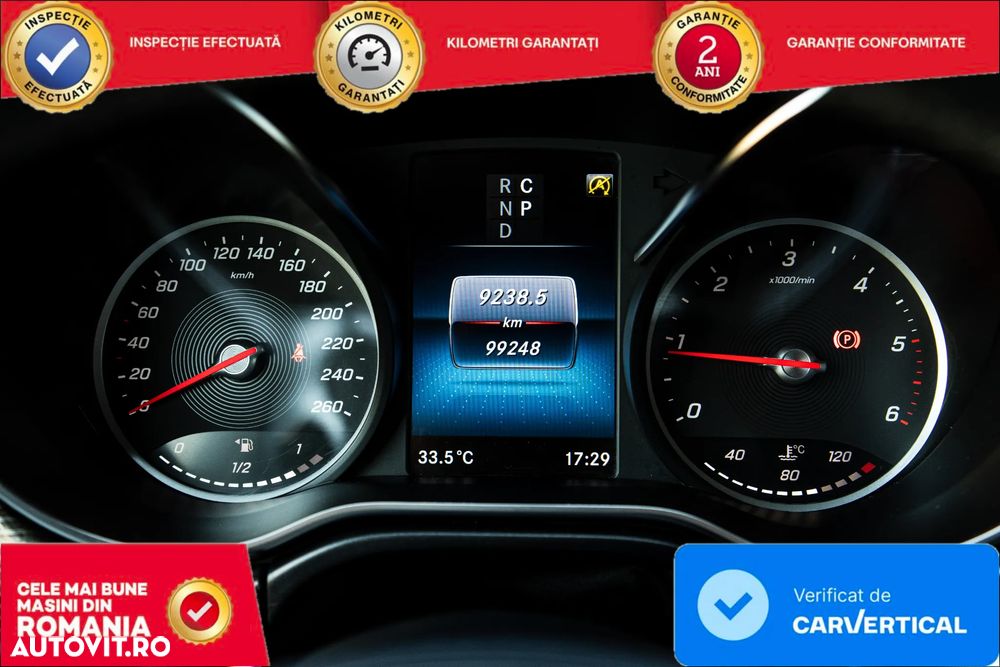 Mercedes-Benz V 300 d Combi Compact 237 CP AWD 9AT - 17