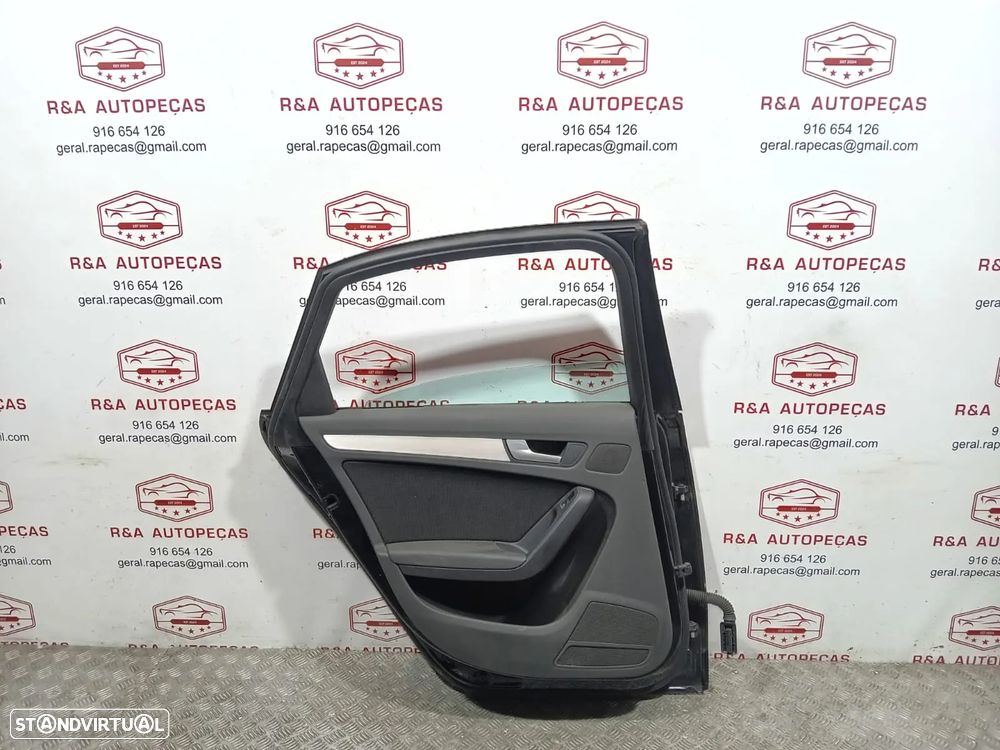 Porta Trás Esquerda Audi A4 B8 Sedan Original - 6