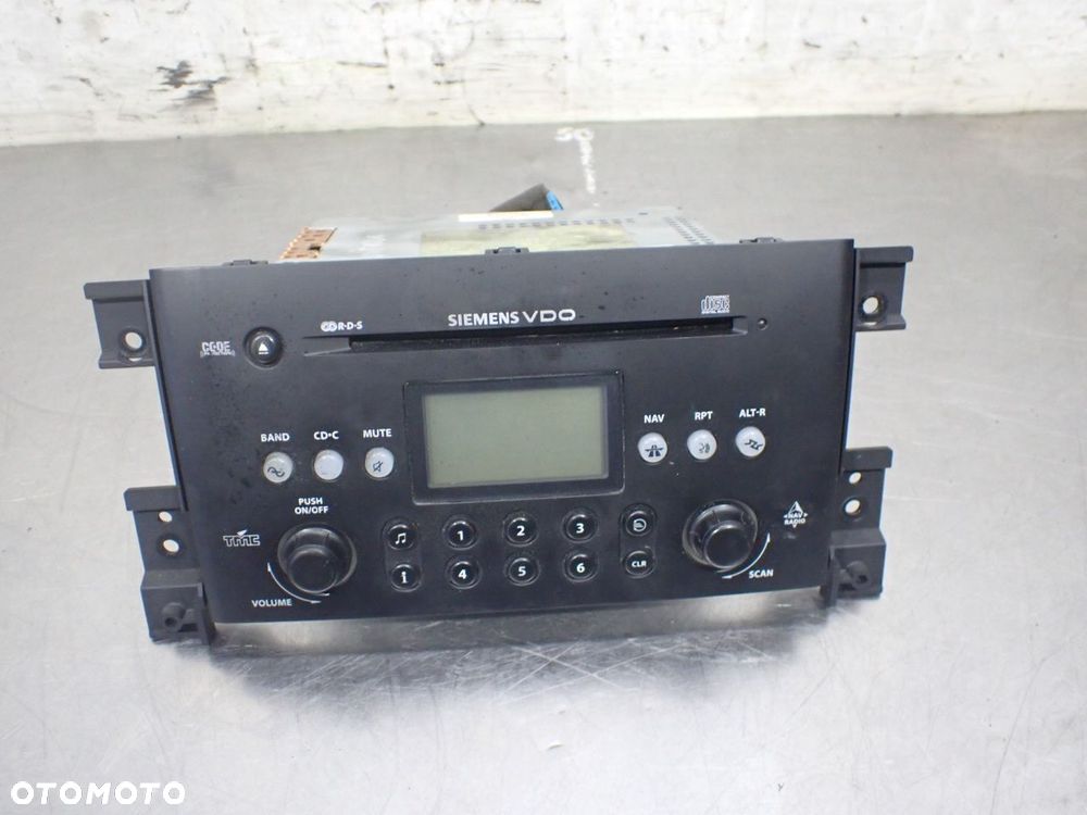 RADIO SUZUKI GRAND VITARA II 1.9 SUKNR101-06 1613-0002 - 1