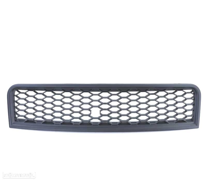 GRELHA AUDI A4 B6 00-04 LOOK RS PRETO MATE - 4