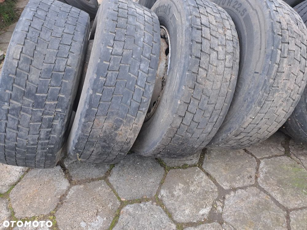 Felgi Opona Opony Continental 315/70 R22,5 Komplet Scania R - 2