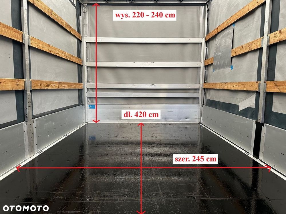 Renault MASTER PLANDEKA 10 PALET WEBASTO TEMPOMAT LEDY PNEUMATYKA KLIMATYZACJA  165KM - 13