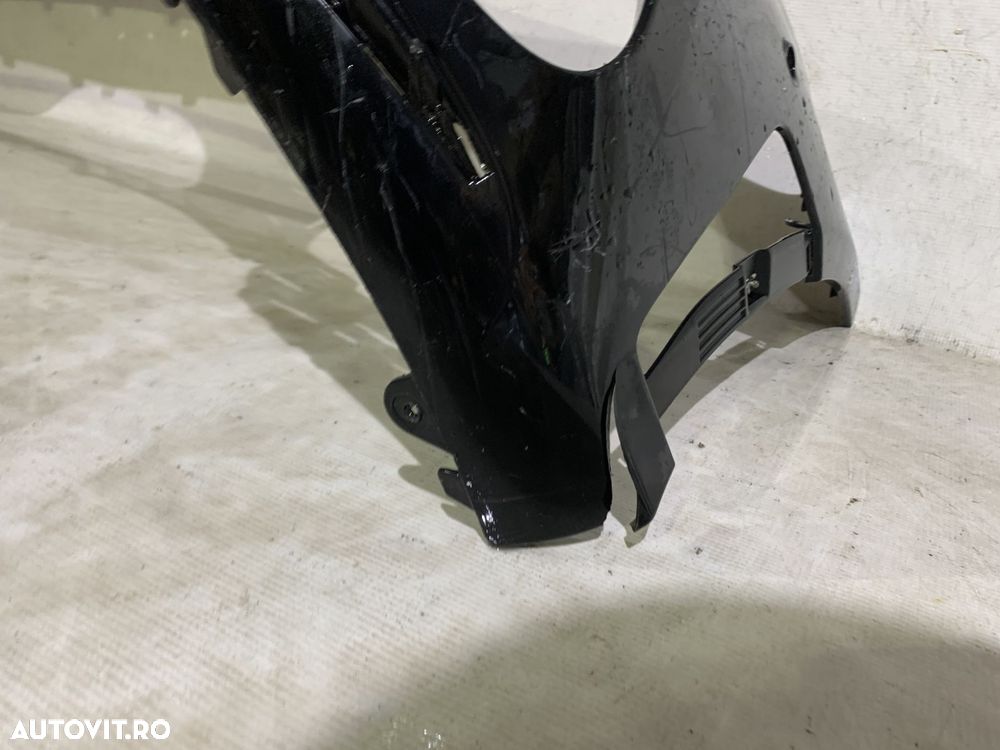 Bara fata Mercedes C-Class AMG, W205, facelift, 2018, 2019, 2020, 2021, cod origine OE A2058856002, cu gauri pentru senzori de parcare (6). - 15