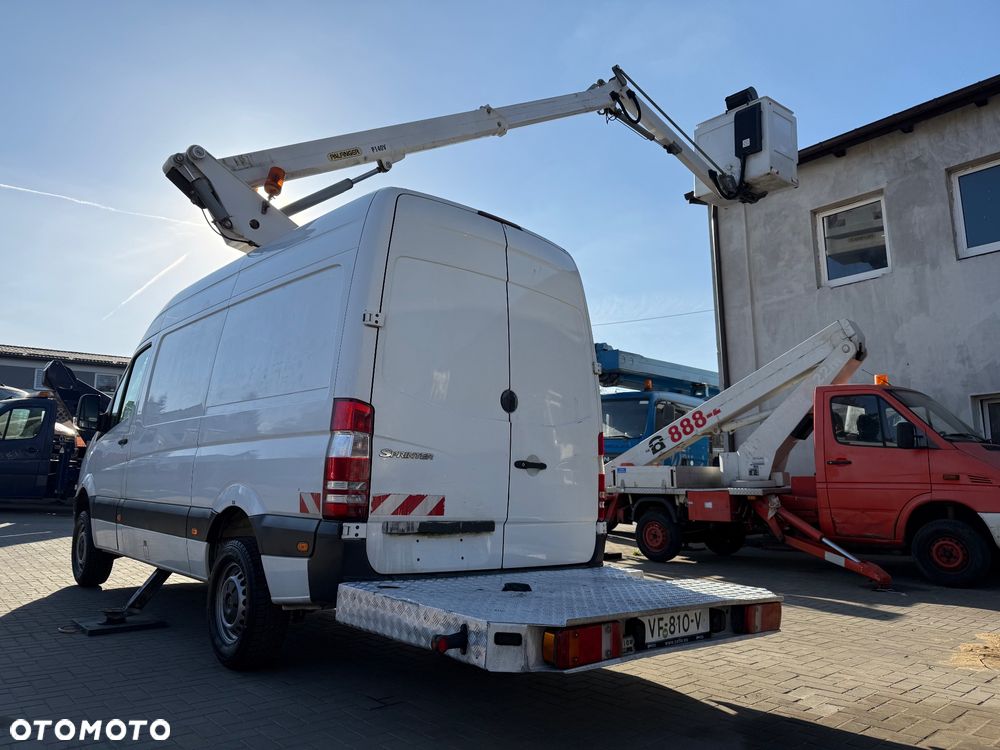 Mercedes-Benz Podnośnik Koszowy Palfinger P140V Zwyżka 14 metrów Pilot ! UDT Dmc 3500kg Kat b Jak Wumag Ruthmann Multitel - 16