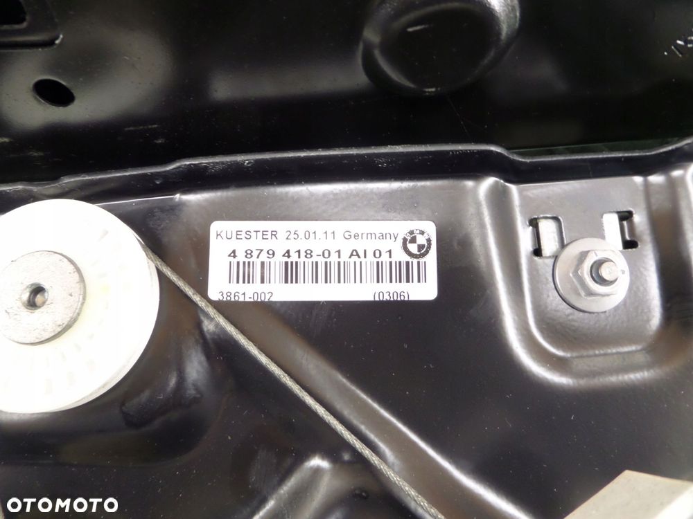 szyba bmw 6 f12 f13 cabrio prawy tył z mechanizmem - 3