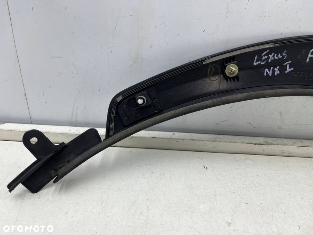 Listwa Lexus NX I 14-21r. prawy tylny rant drzwi nadkola nakładka prawy tył 75061-78010 - 11